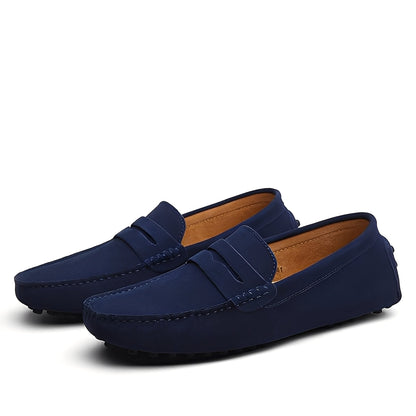 Joshua - Fashionable Suede Moccasins for Men
