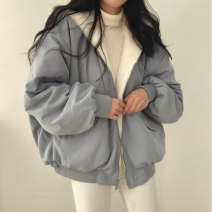 Mallaury - Warme Damenwinterjacke mit weitem Schnitt