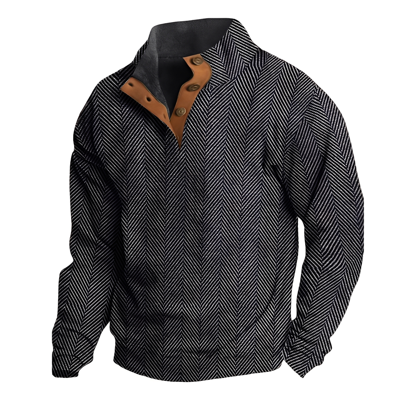 Austin - Maglione retrò da uomo con motivo elegante