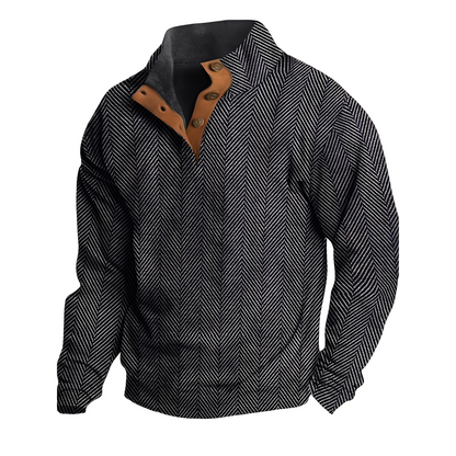 Austin - Maglione retrò da uomo con motivo elegante