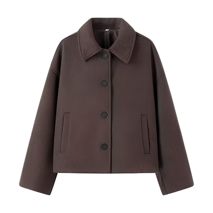 Evaline - Veste pour femmes avec boutons et coupe décontractée