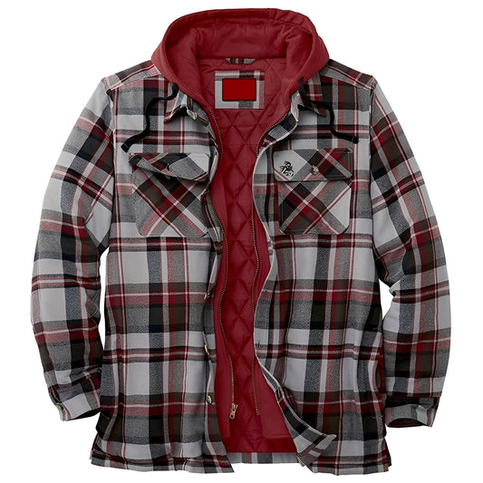Denzil - Bequeme Karoflanelljacke für Herren