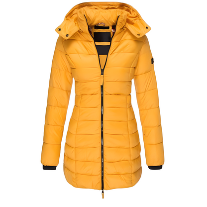 Jazmine - Stylish, warm coat for women with lining