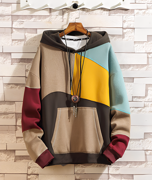 Stephen - Colorful, casual men's hoodie