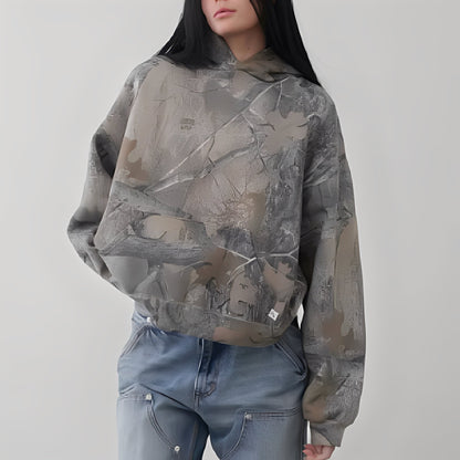 Anya - Bequemer Hoodie mit Tarnmuster
