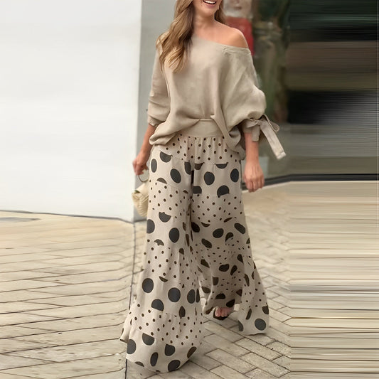 Caelan - Trendiges Set mit Print für Damen