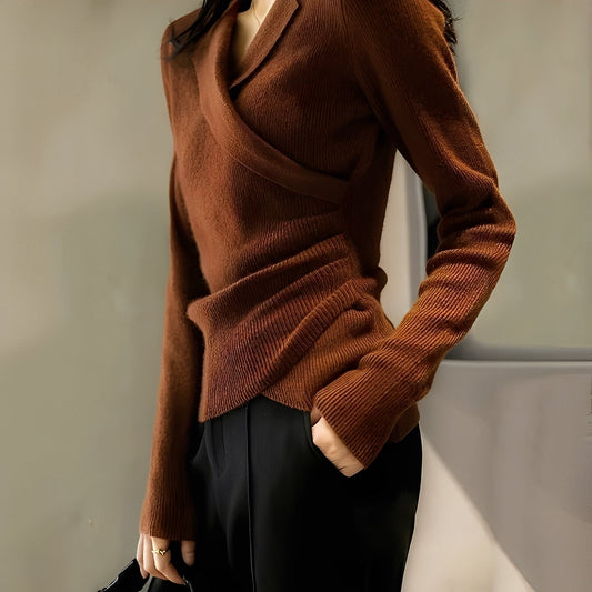 Yara - Schicker Damenpullover mit langen Ärmeln