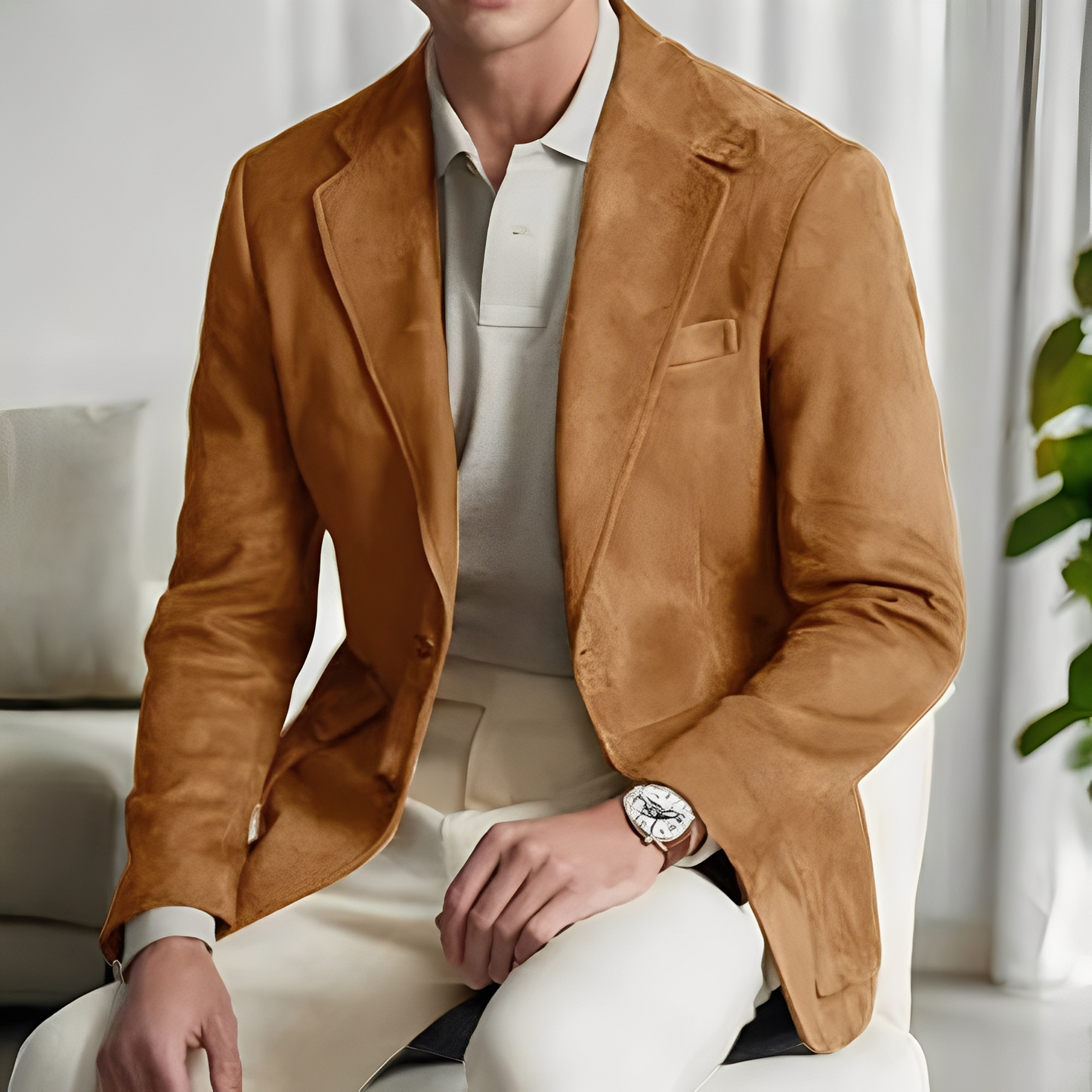 Martin - Blazer élégant pour homme avec bouton