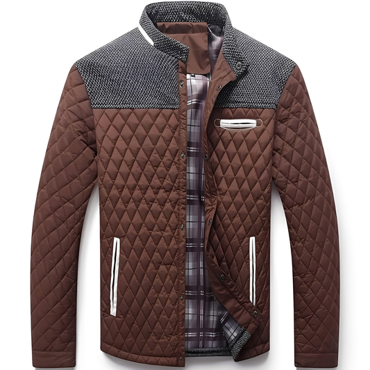 Alvin - Leichte, gestepptes Herrenjacke