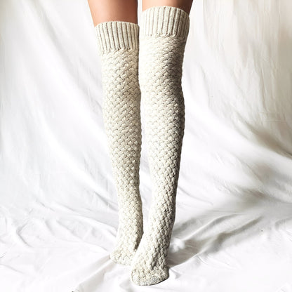 Madeline - Warme Overknee-Socken für Damen