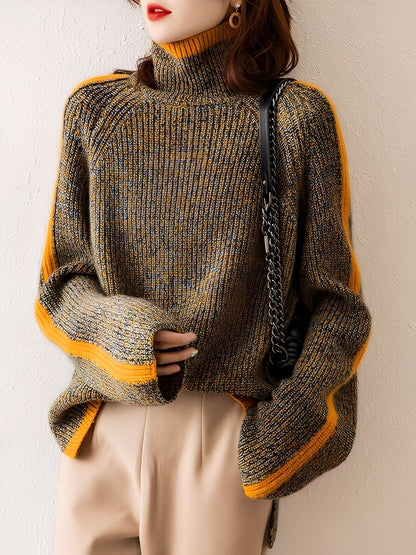 Suzanna - Moderní, ležérní pletený dámský svetr