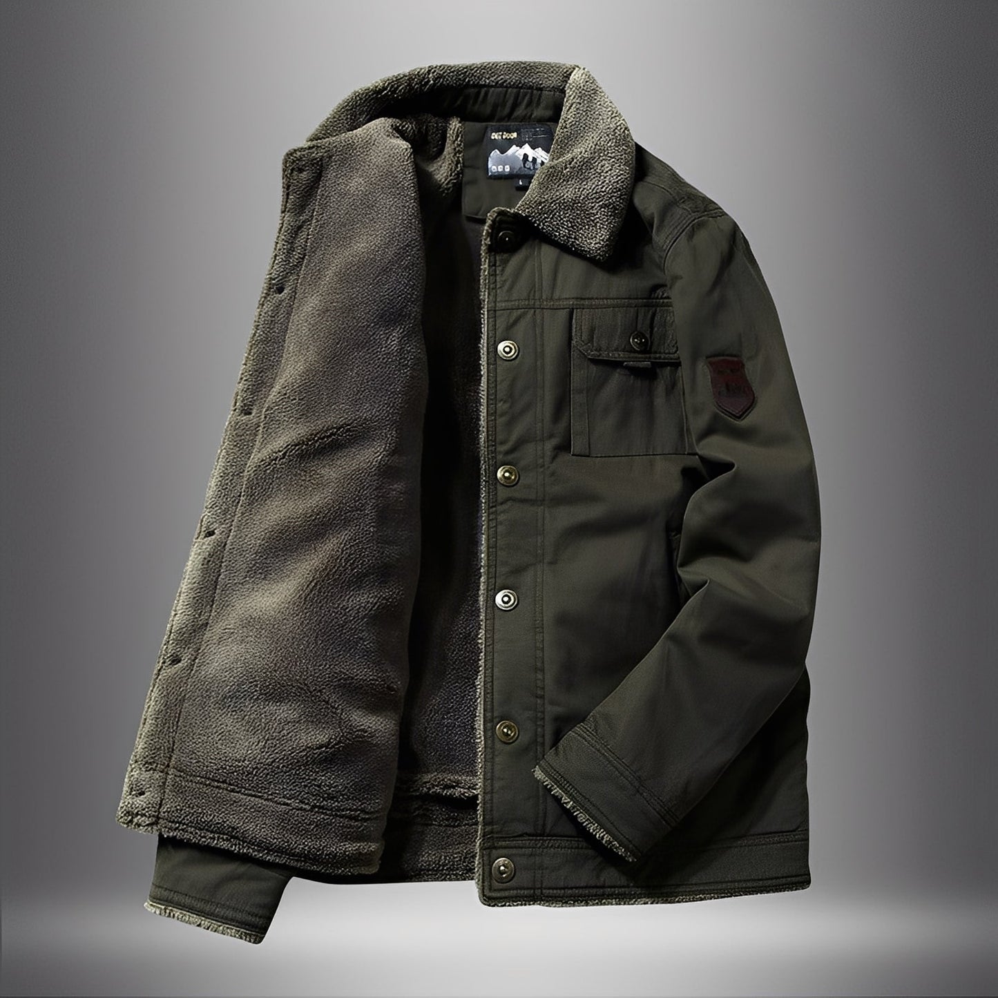 Theo - moderní, silná bunda s fleecovou podšívkou pro muže