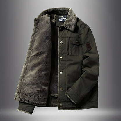 Theo - moderní, silná bunda s fleecovou podšívkou pro muže