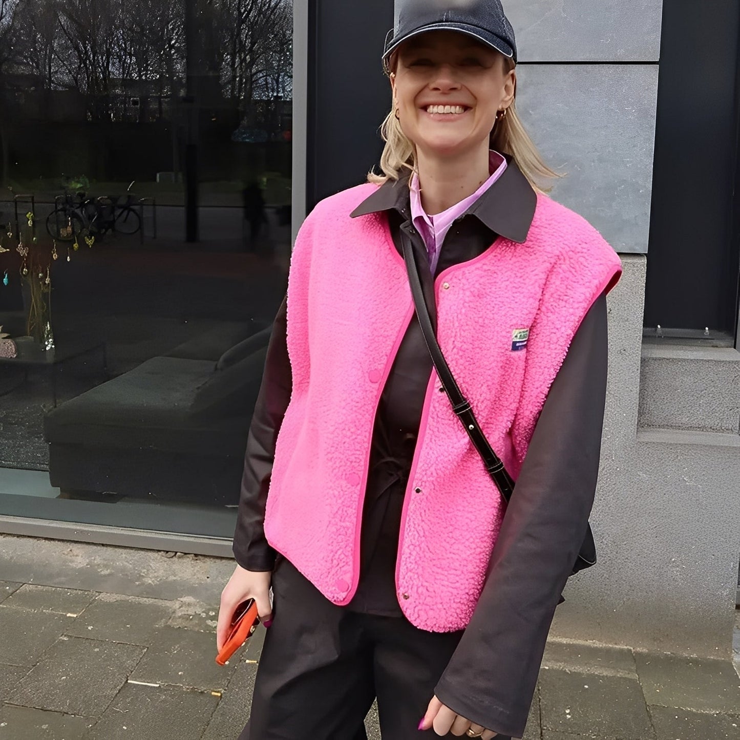 Bénédicte - Pohodlná dámská fleecová vesta