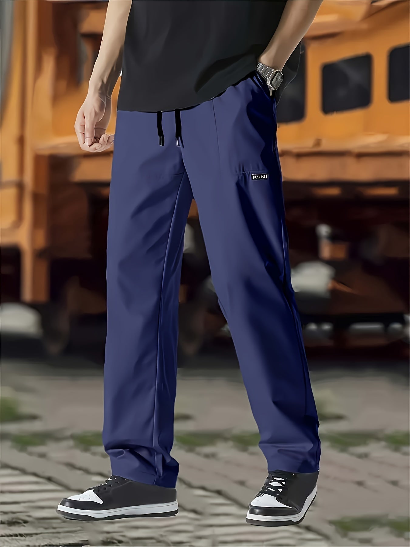 Esmund - Bequeme Herrenhose mit Kordelzug