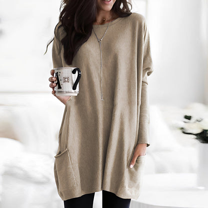 Cheyenne - Luźna koszula z długim rękawem dla kobiet w wygodnym stylu