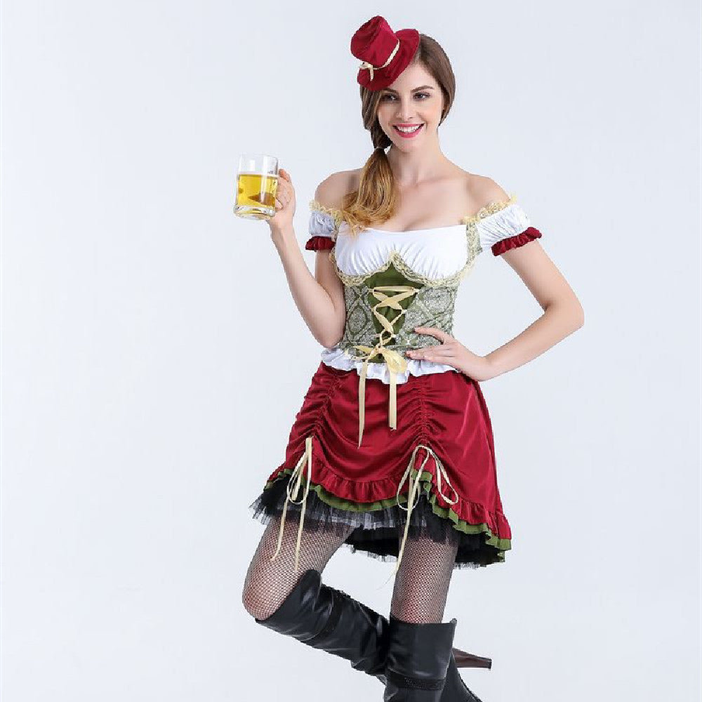 Katelyn - Schickes, enges Oktoberfest-Dirndl für Frauen