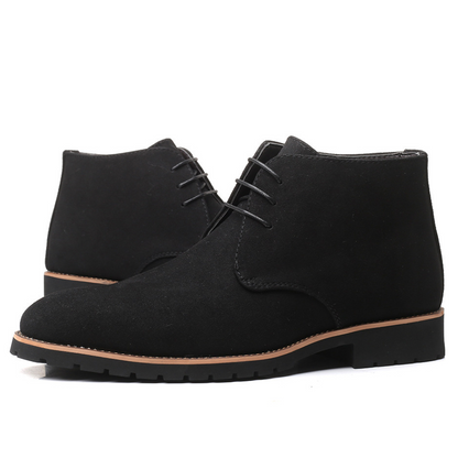 Alonzo - élégantes chaussures en cuir velours pour hommes