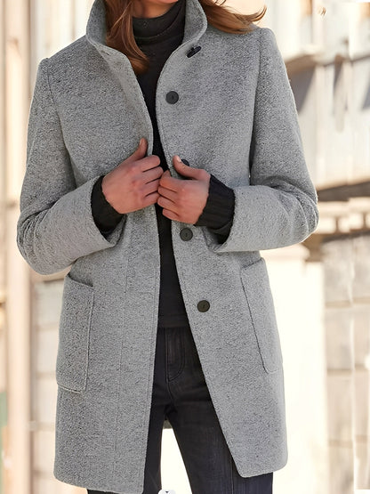 Julissa - Palton de iarnă călduros pentru femei cu buzunare