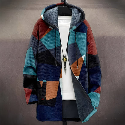 Wiley - Elegant, versatile men's coat with design