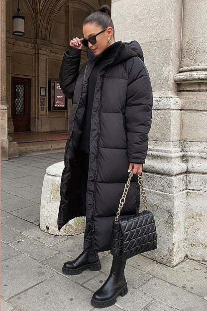 Khloe - Warme, lange, bequeme Damenjacke