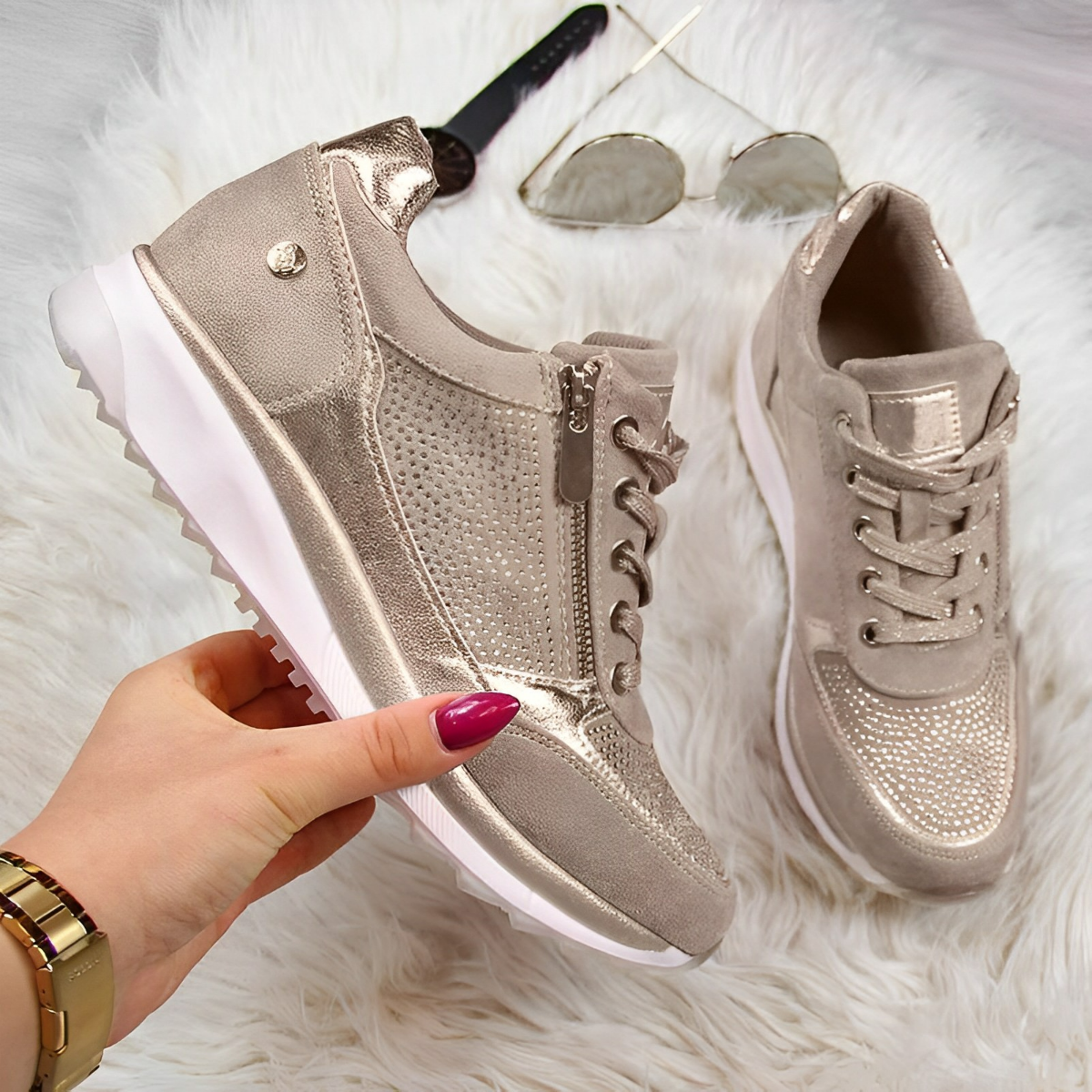 Pro Schuhe - Sneakers mit Zipper