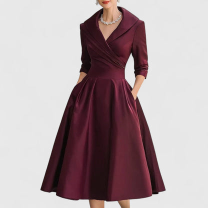 Marley – Elegantes Midi-Kleid mit schmeichelhafter Silhouette