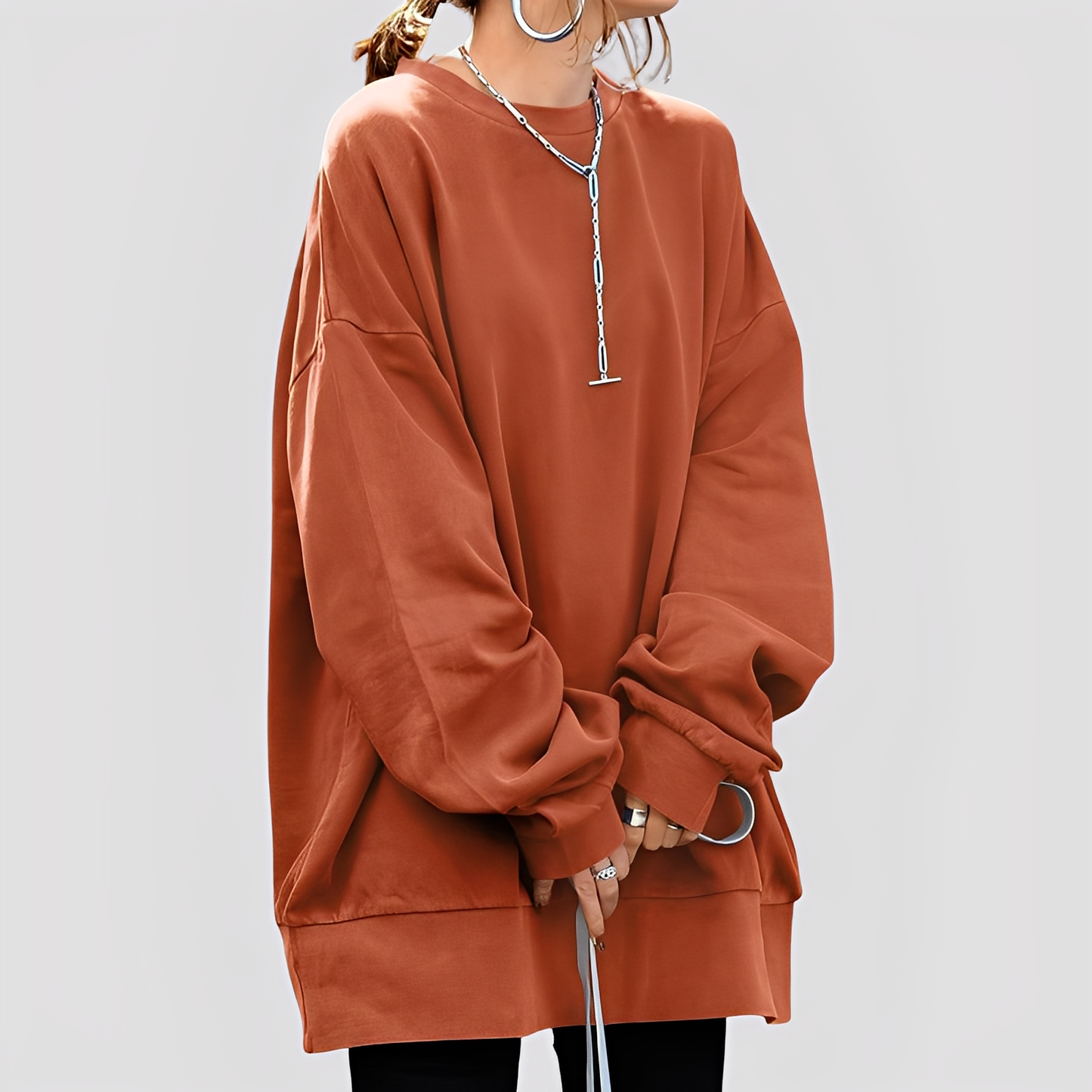 Estella - Pull oversize féminin stylé
