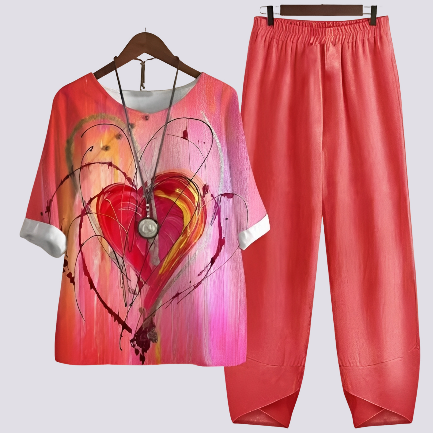 Jodie - Stilvolles und bequemes Damen-Set mit Muster