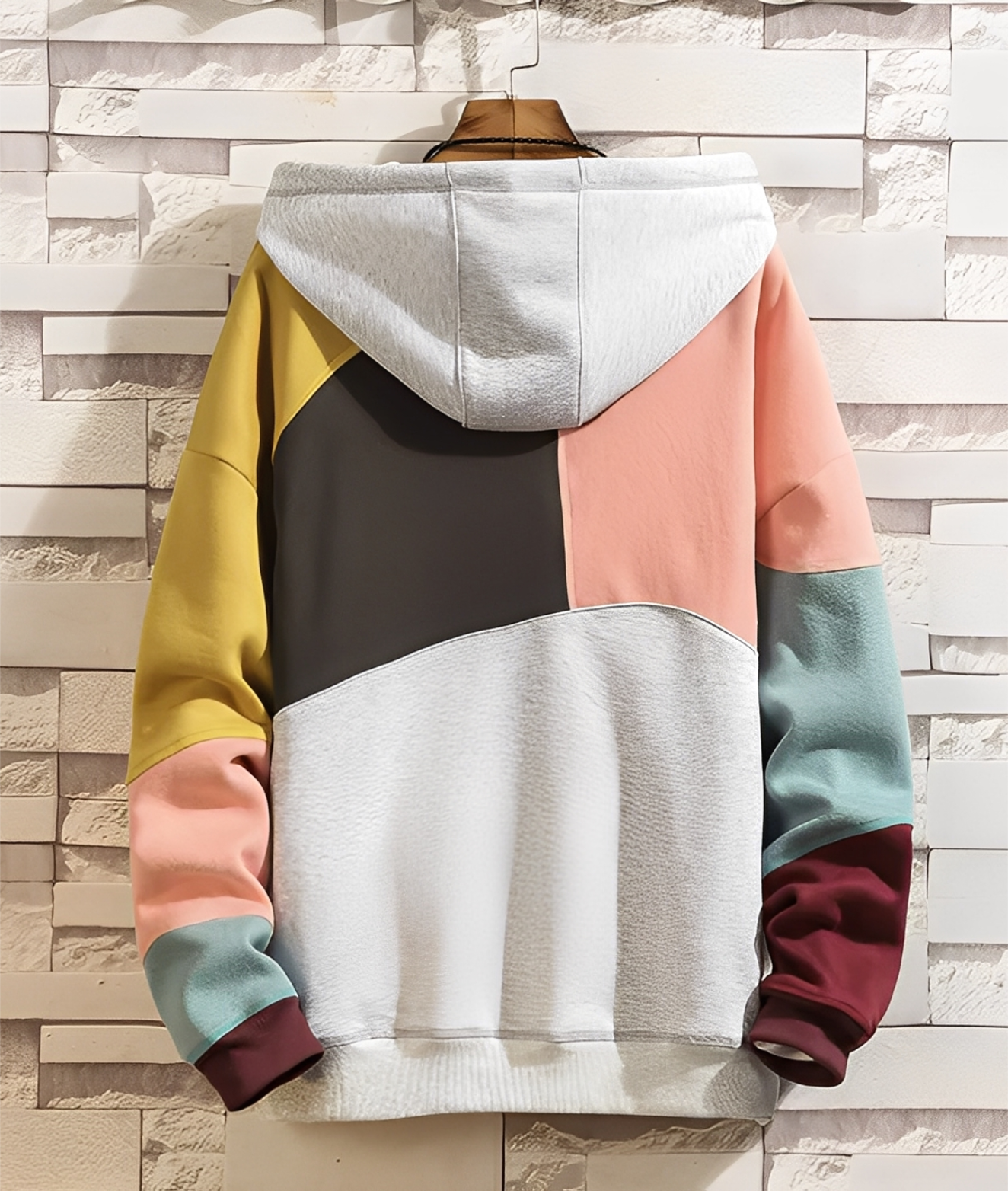 Stephen - Colorful, casual men's hoodie