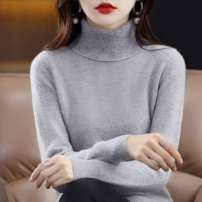 Jocelin - Lekki damski sweter z golfem