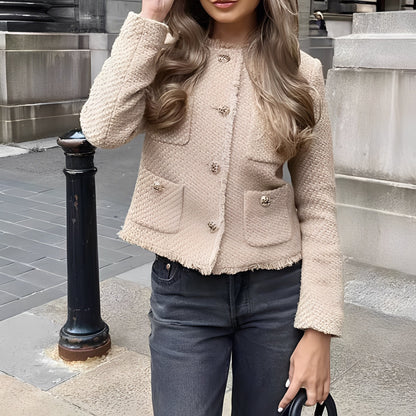 Racquel - Elegant women's blazer made of wool