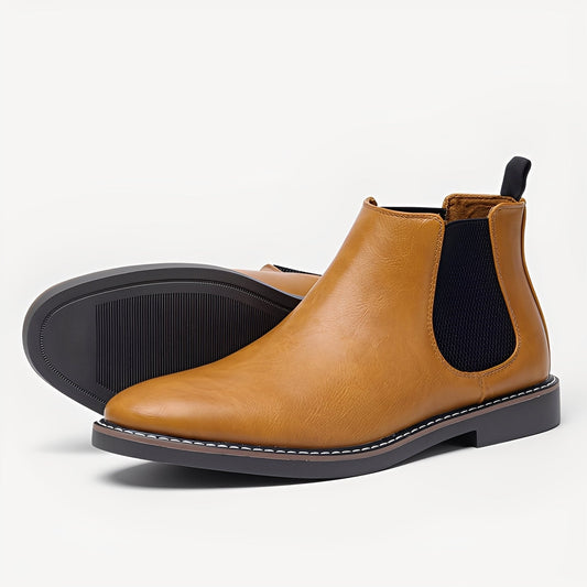 Clifton - Traditionelle Leder-Chelsea-Stiefel für Herren