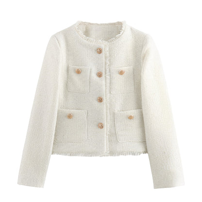 Racquel - Elegant women's blazer made of wool