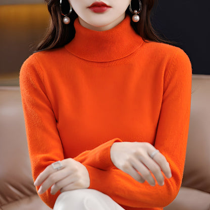 Jocelin - Lekki damski sweter z golfem