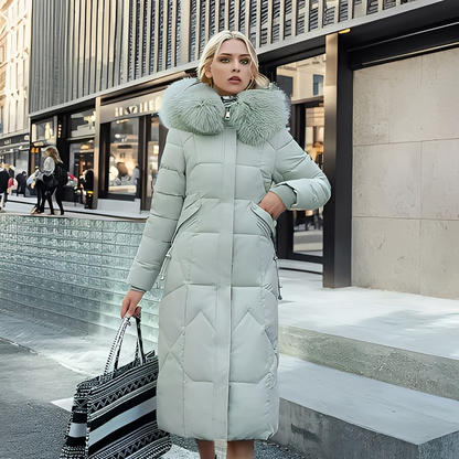 Marcellette - dámský zimní kabát s kapucí