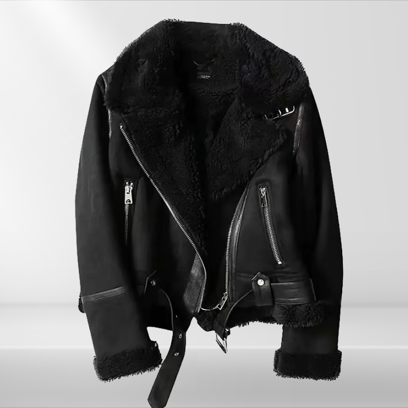 Madeleine – damska kurtka bomber Sherpa