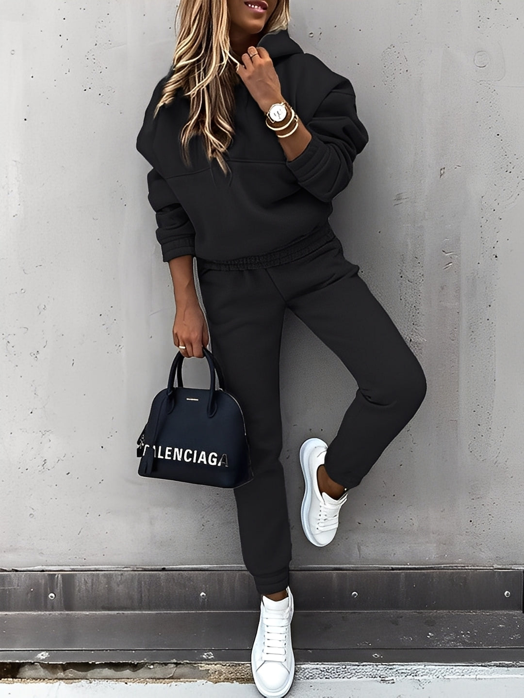 Dianna - Ensemble de jogging tendance pour femmes avec capuche