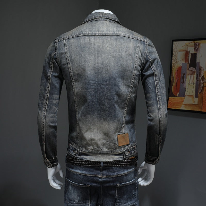 Lennon - Classic, relaxed fit denim jacket for men