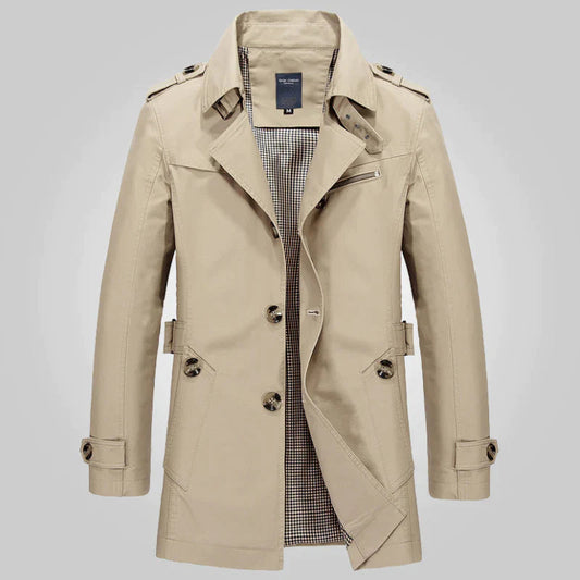 Ambrose – Eleganter zeitloser Trenchcoat