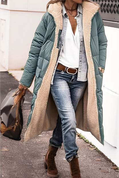 Carina - Elegantní parka kabát s kapucí pro dámy