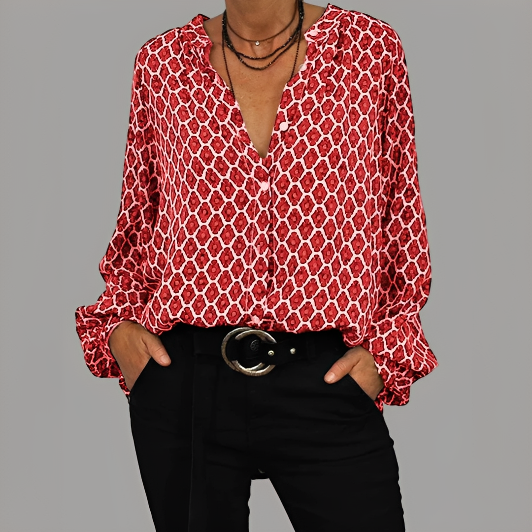 Elsa - Stilvolle und elegante Damenbluse