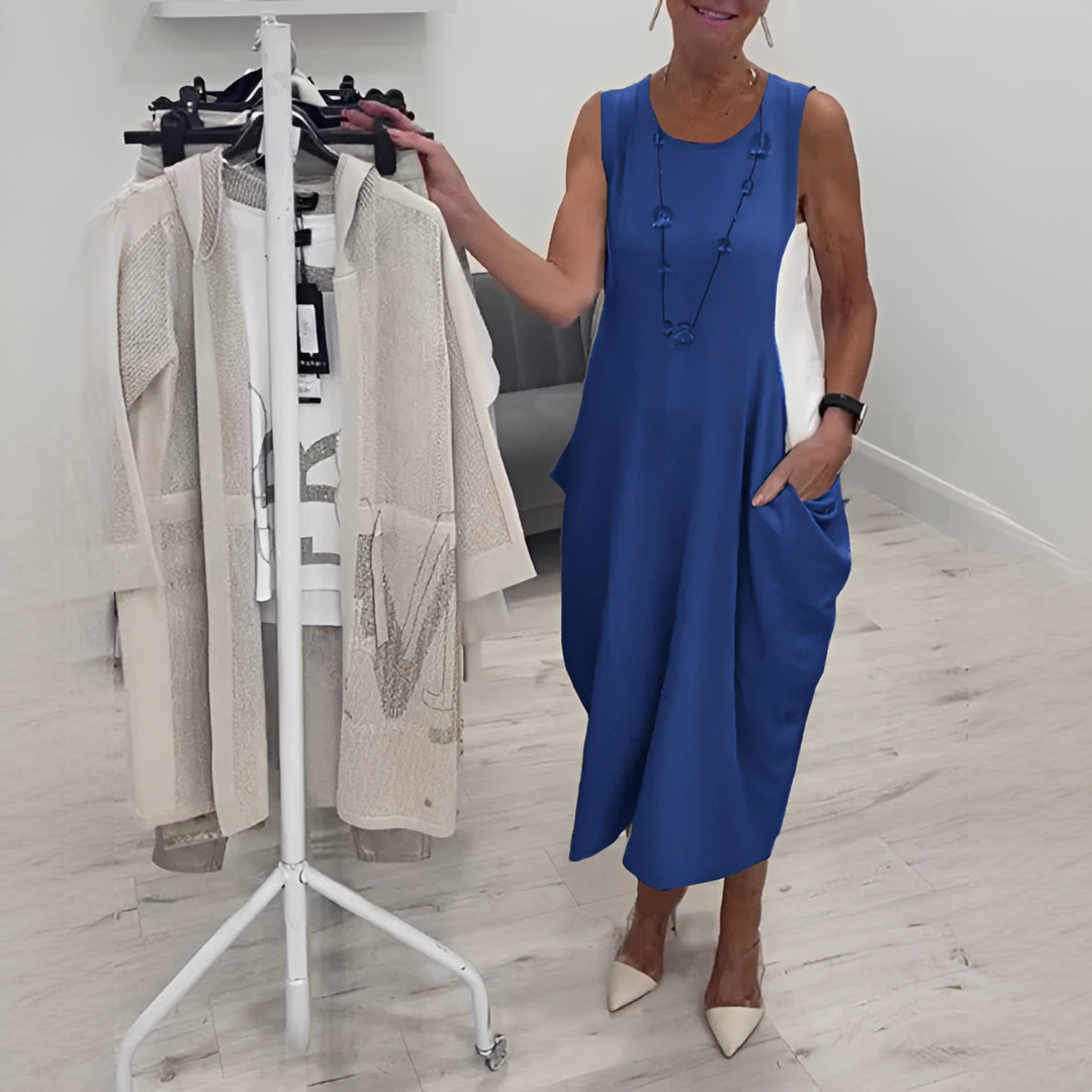 Dinna - Lockersitzendes und bequemes Damenkleid