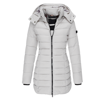 Louisa - Elegancka, ciepła, ocieplana kurtka damska