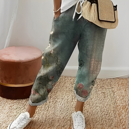 Jacinthe - Damenhose mit bequemen Kordelzug