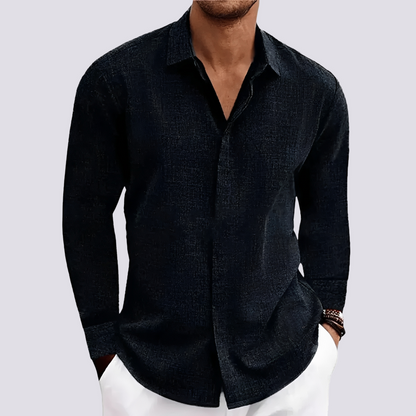 Joseph - Entspanntes Langarmhemd für Herren