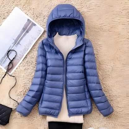 Lyndsay - Wygodna, smukła damska kurtka puchowa