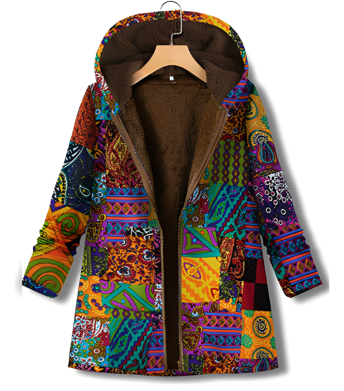 Jaslene - tradycyjny, gruby i ciepły damski parka