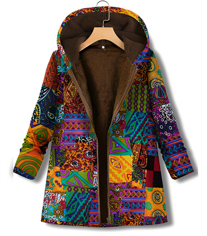 Jaslene - tradycyjny, gruby i ciepły damski parka