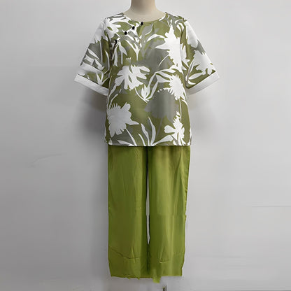 Hyazinthe - Schicke Hemden und Hosen für Damen Set